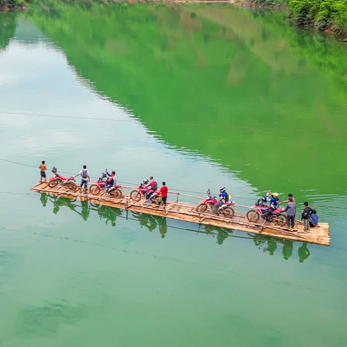 Exploring the beauty of Ban Gioc Waterfall - Motorbike Tour VietnamBikers