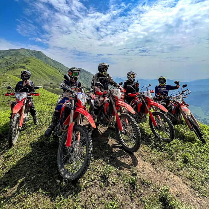 Majestic mountain scenery at Ha Giang Loop - Motorbike Tour