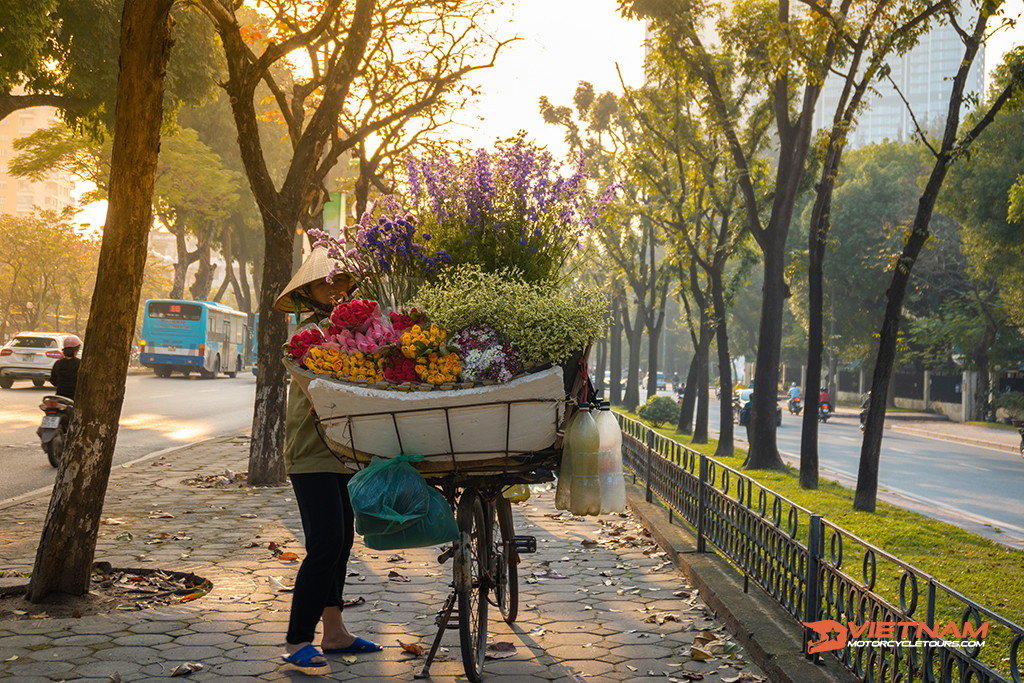 Some central streets - Hanoi Motorcycle Tours