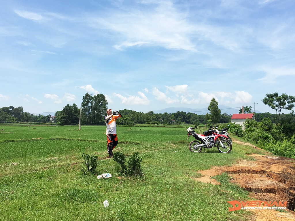 What do you note when Hanoi motorcycle tours?