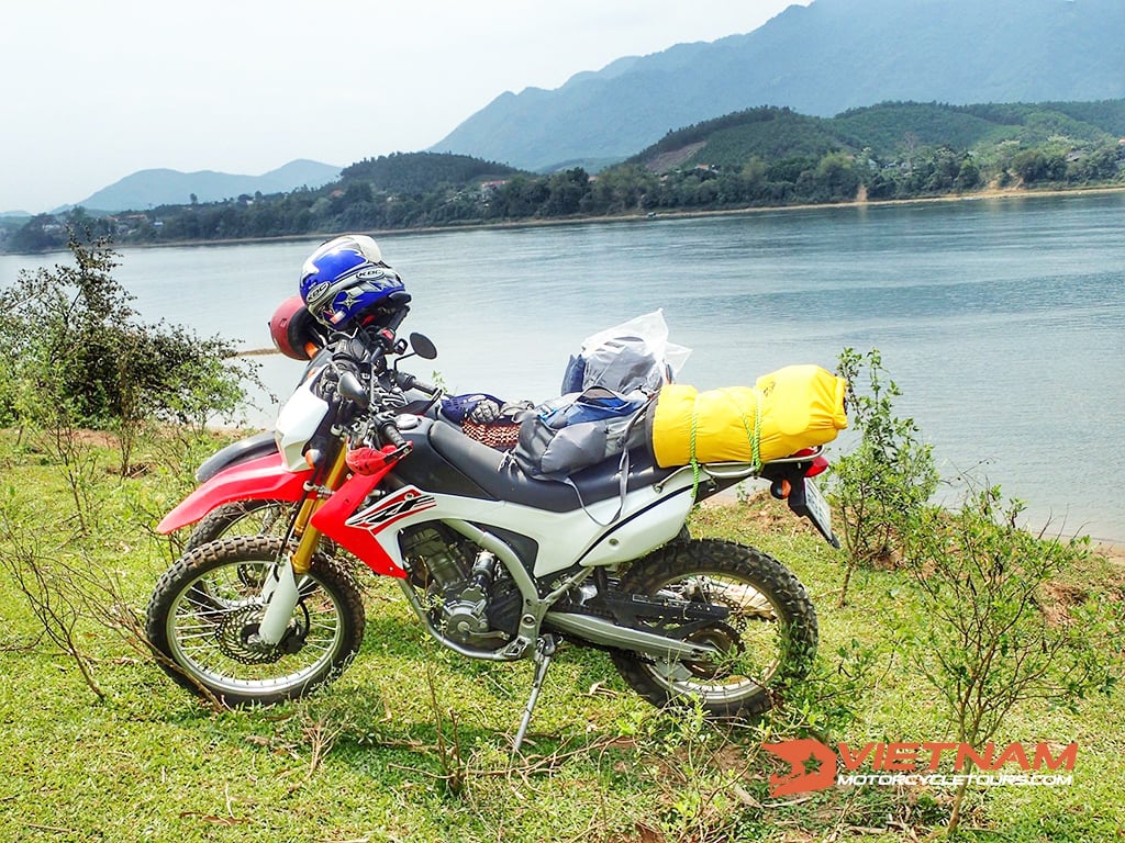 The pack used for Vietnam rider tours - Vietnam on motorcycle