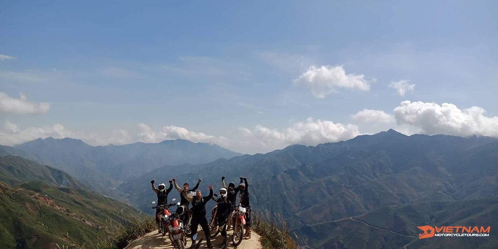 the best motorbike route through mu cang chai tu le dinosaur spine in ta xua reserve 2022 - Motorcycle Tour VietnamBikers