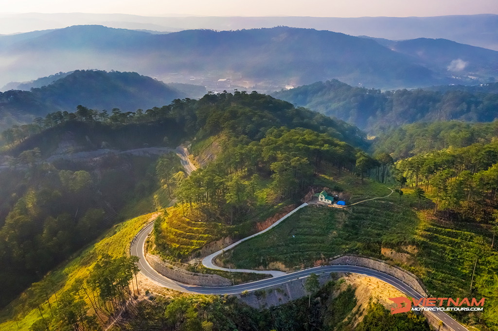 The challenge route to have experience Nha Trang by motorcycle