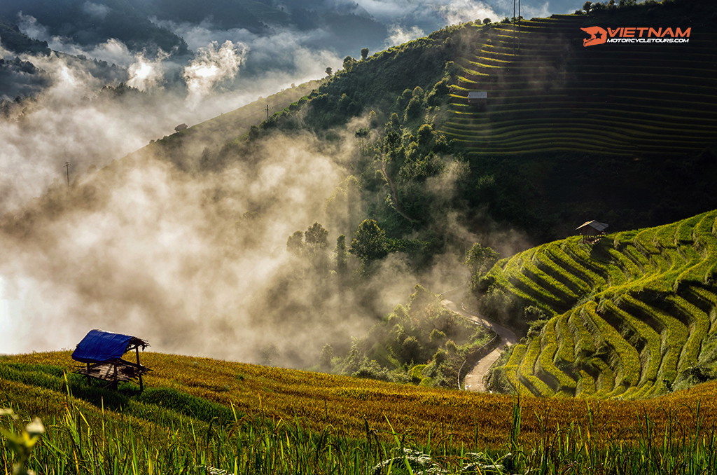 Mu Cang Chai - Motorbike route through Mu Cang Chai