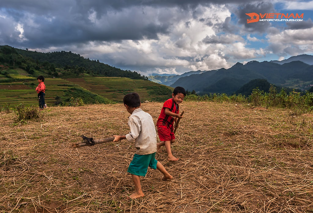 A reasonable time to have Motorbike route through Mu Cang Chai