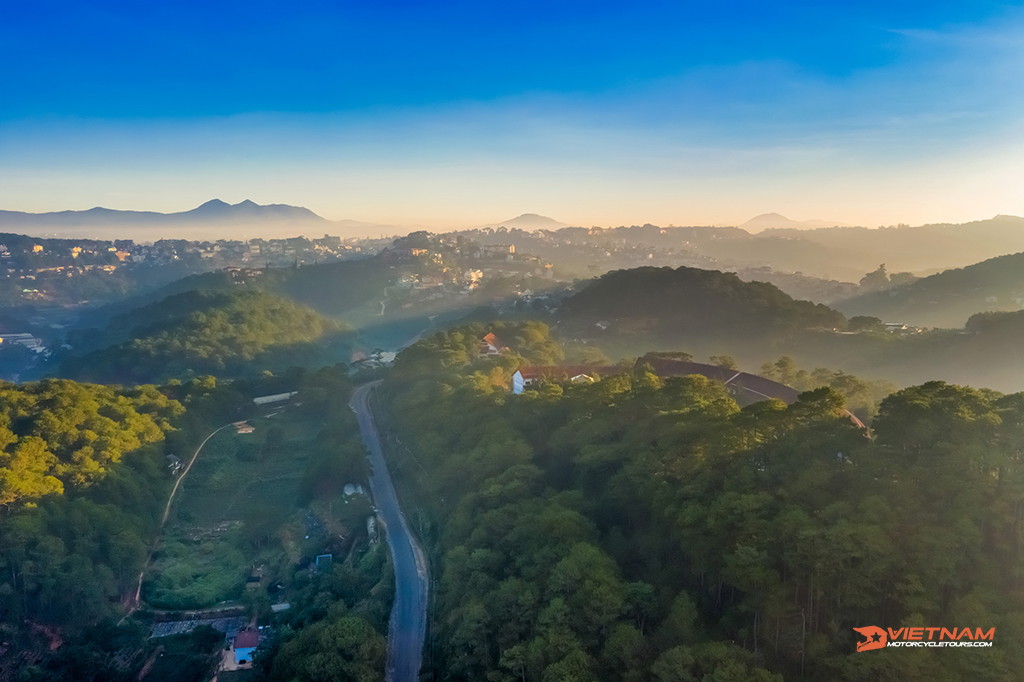 Exploring Dalat by motorbike