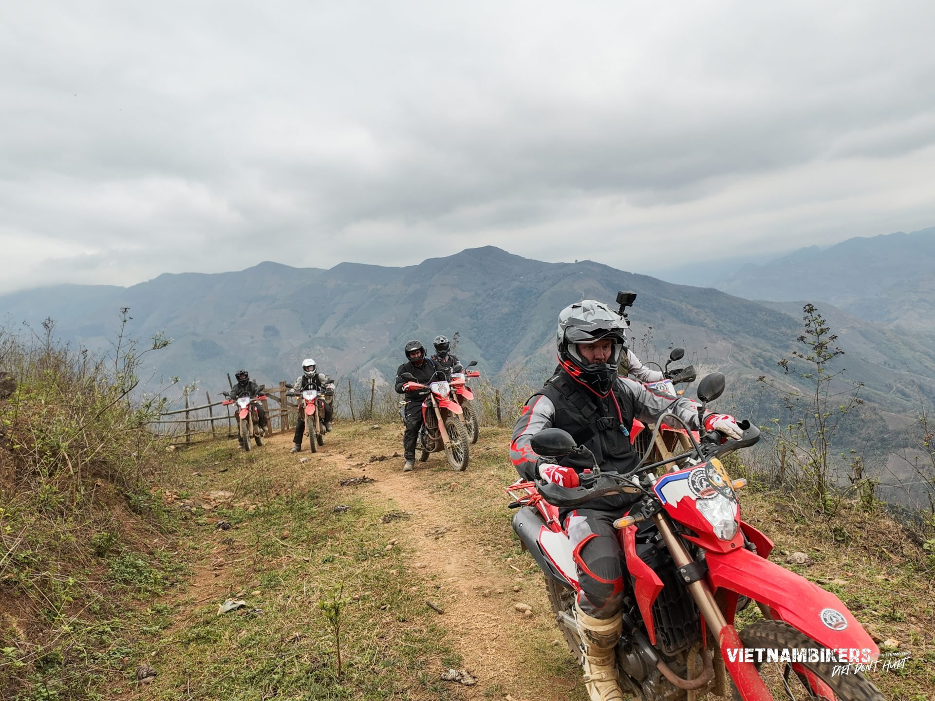 ha noi 8211 ta xua motorbike tour 8211 2 days1 night off road trip - Motorcycle Tour VietnamBikers