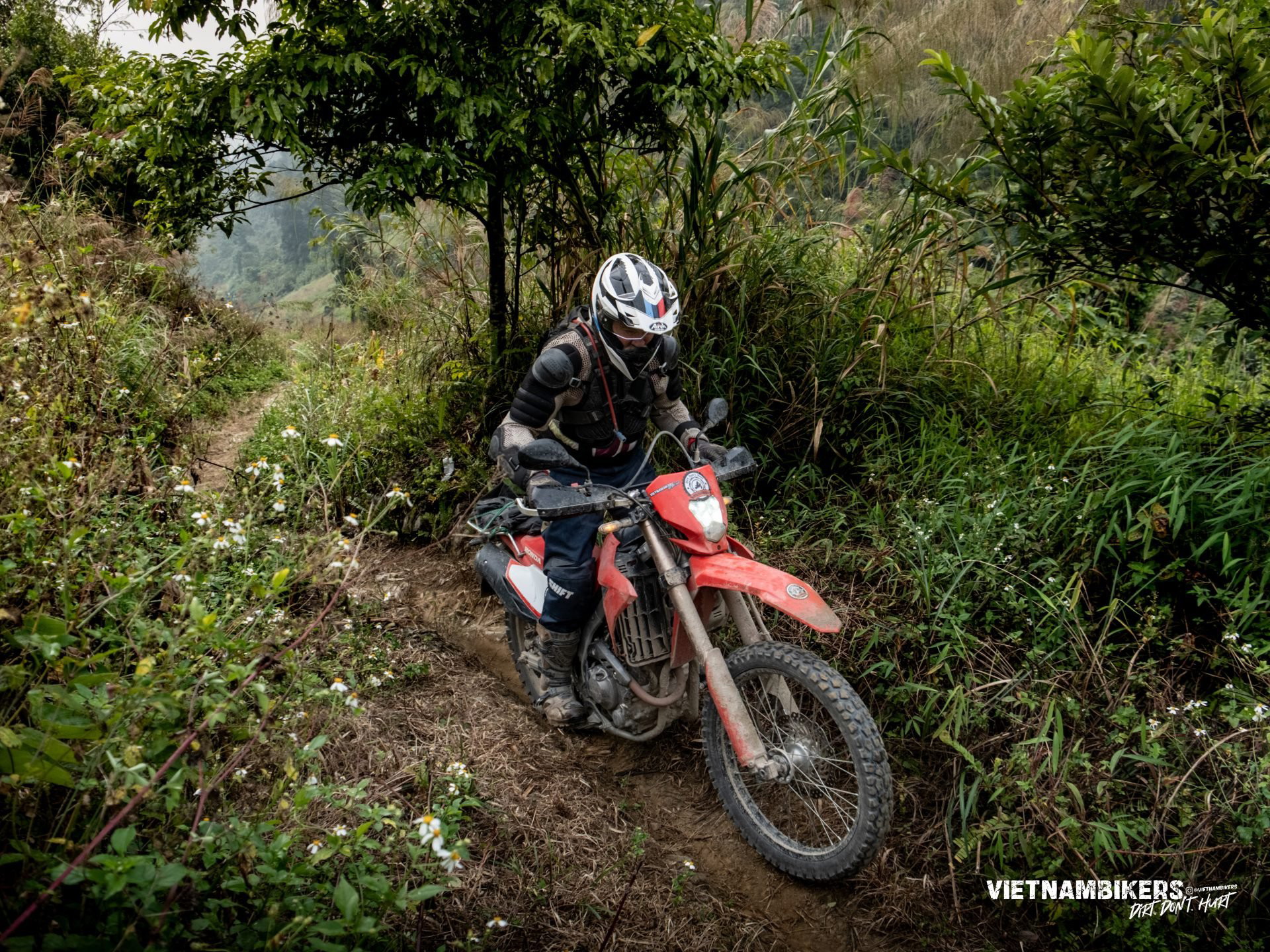 hanoi 8211 ta xua camping enduro tour 4 days - Motorcycle Tour VietnamBikers