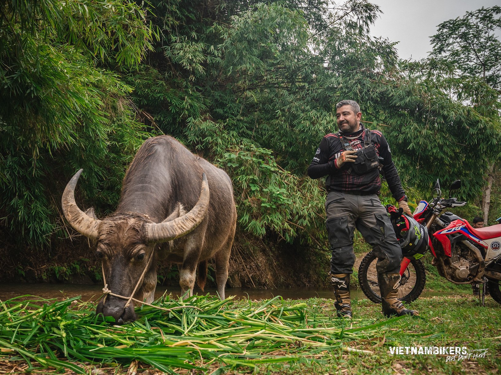 northeast vietnam motorcycle tours 4 days from hanoi to ba be lake - Motorcycle Tour VietnamBikers