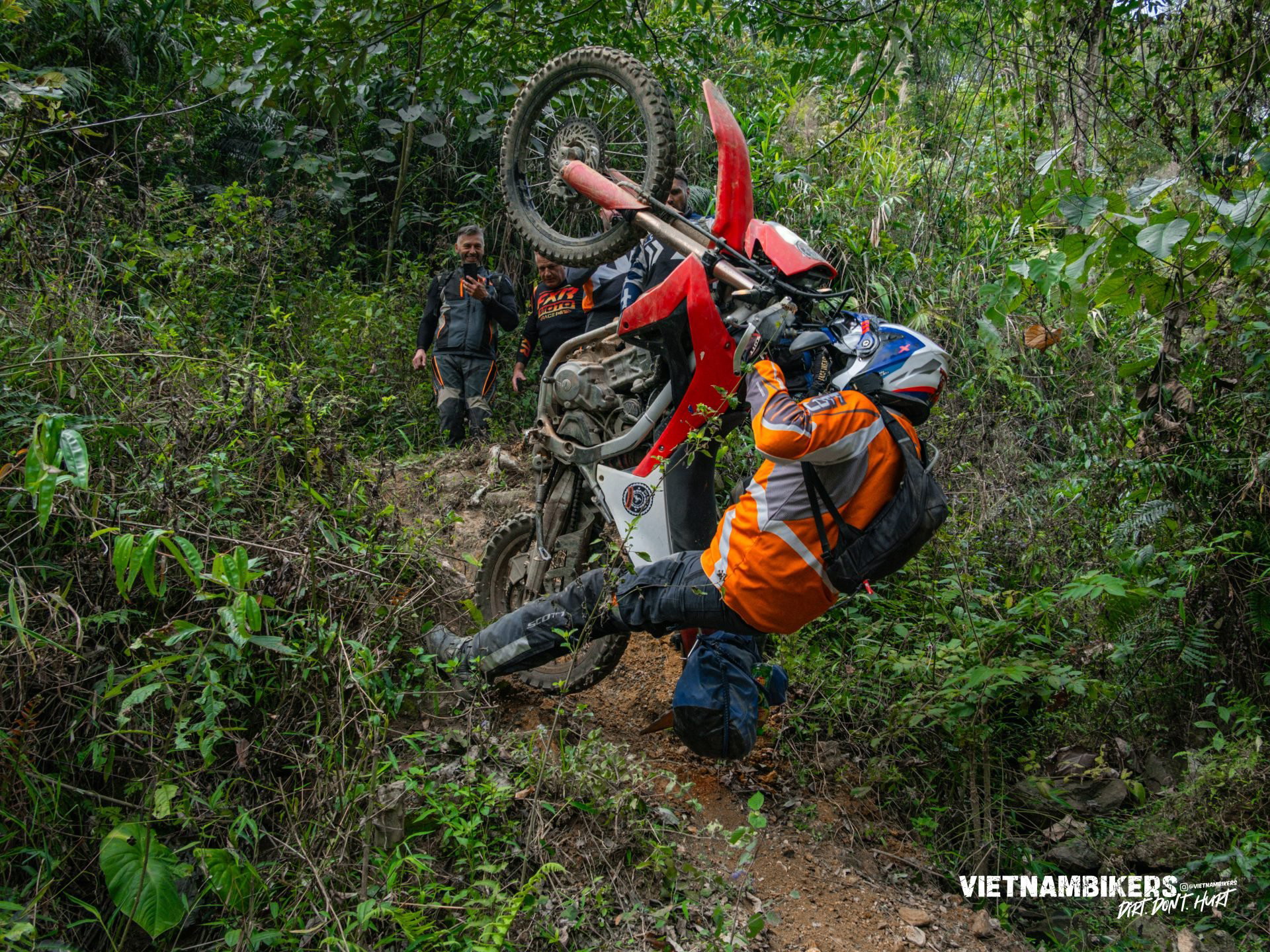 north vietnam motorcycle tours hanoi to ba be 8211 15 day - Motorcycle Tour VietnamBikers