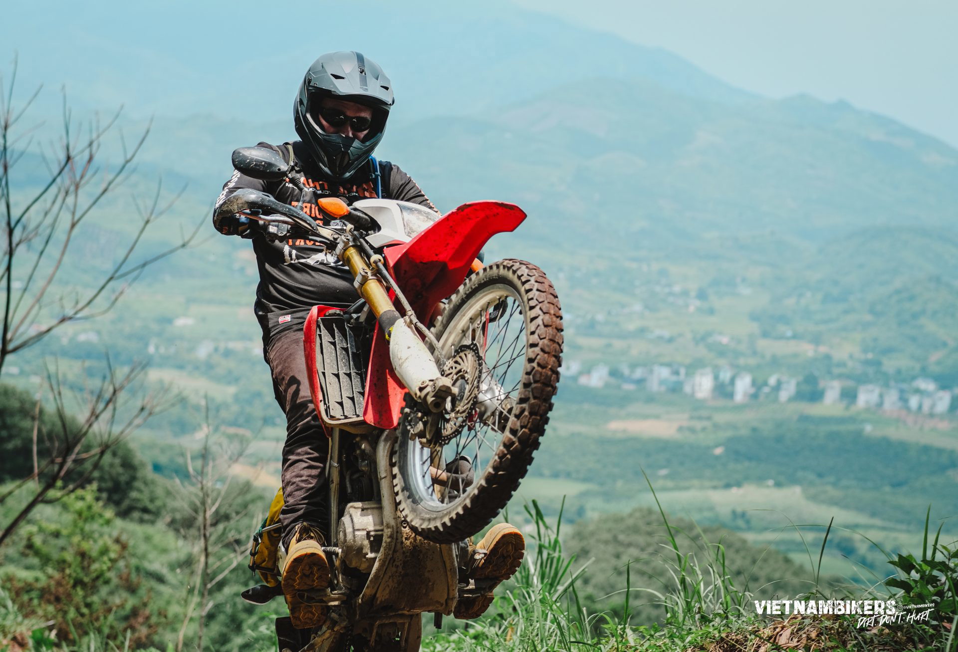 enjoying pu luong motorcycle tour within three days - Motorcycle Tour VietnamBikers