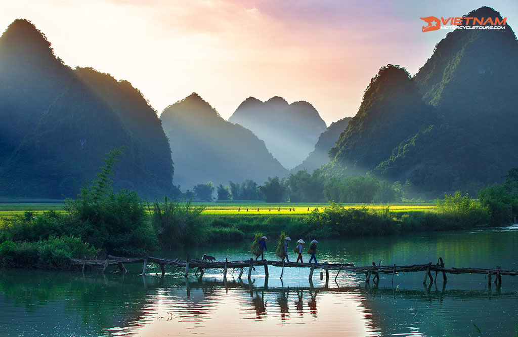 From Ba Be lake to Ban Gioc by Motorbike