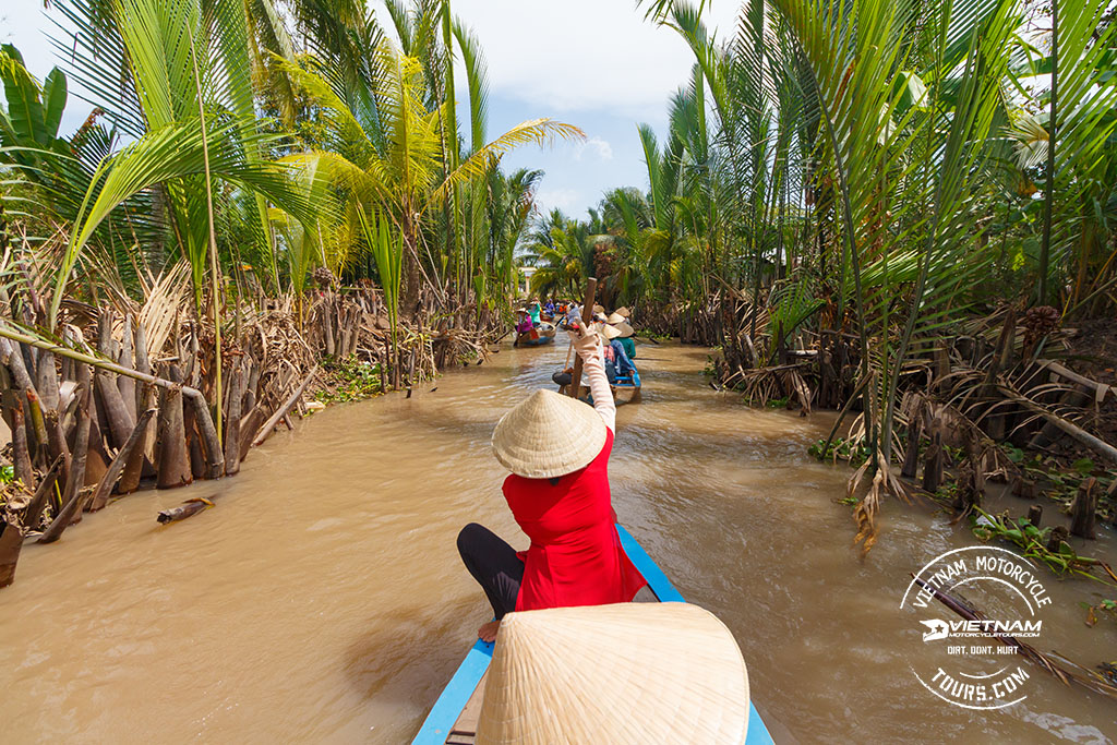 Mekong Delta Motorcycle Route - Floating Markets With River Life