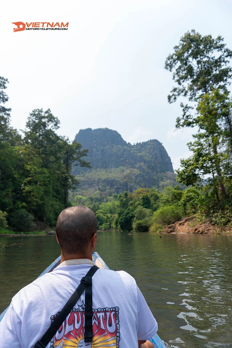 A Must-Come Spot During The Laos Motorcycle Tours - The Kong Lor Cave