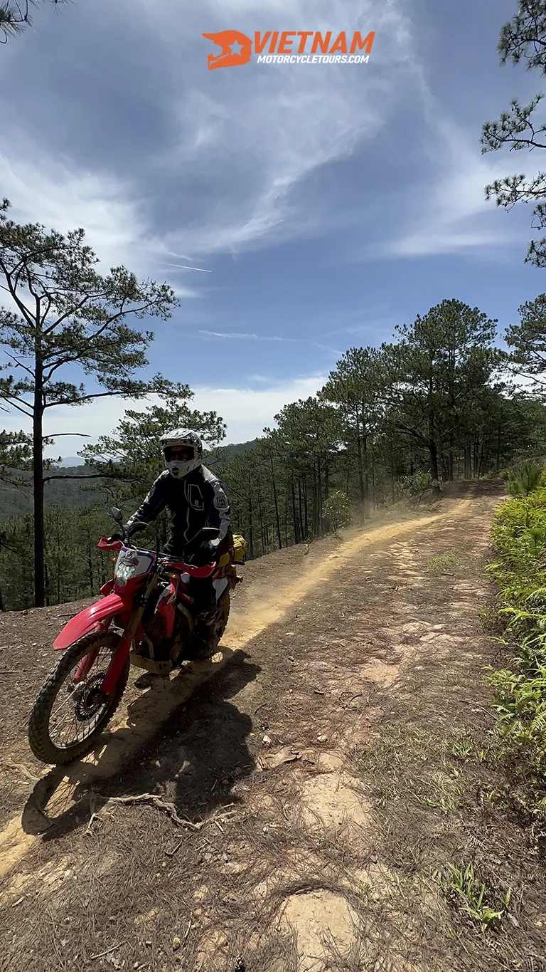 Day 4: Lak Lake to Da Lat Motorbike Route - 160 Km