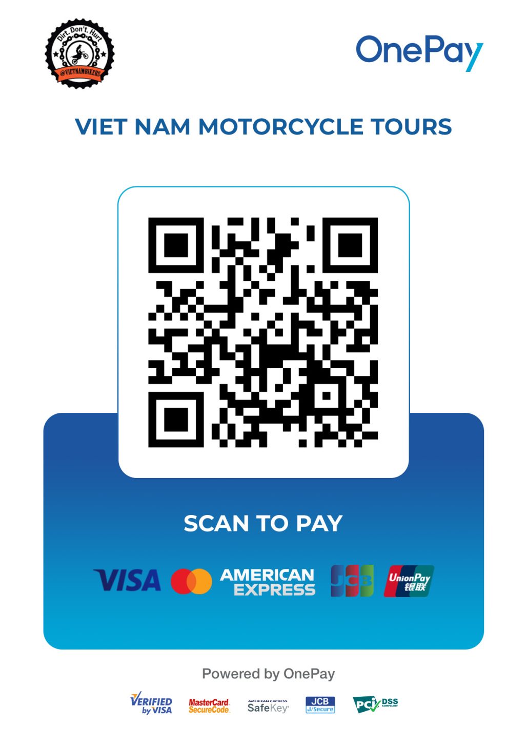 Deposit - Motorbike Tour VietnamBikers